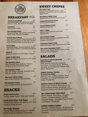 Menu photo 7 The Coffee House at Second and Bridge Franklin, TN Menu photo 7 The Coffee House at Second and Bridge Franklin, TN
