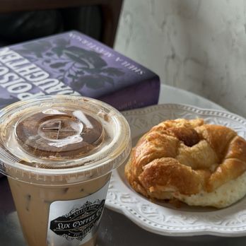 Lux Coffee Co - Iced Cinnamon Latte, Egg, Cheese Croissant! - Coffee & Tea Near Me - Sedalia, Missouri Lux Coffee Co - Iced Cinnamon Latte, Egg, Cheese Croissant! - Coffee & Tea Near Me - Sedalia, Missouri