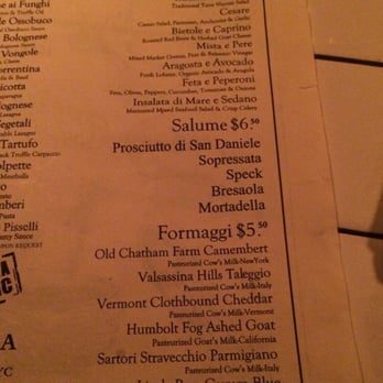 Briciola - Menu 3 of 3 - 9.5.14 - VN - Italian Near Me - New York, New York