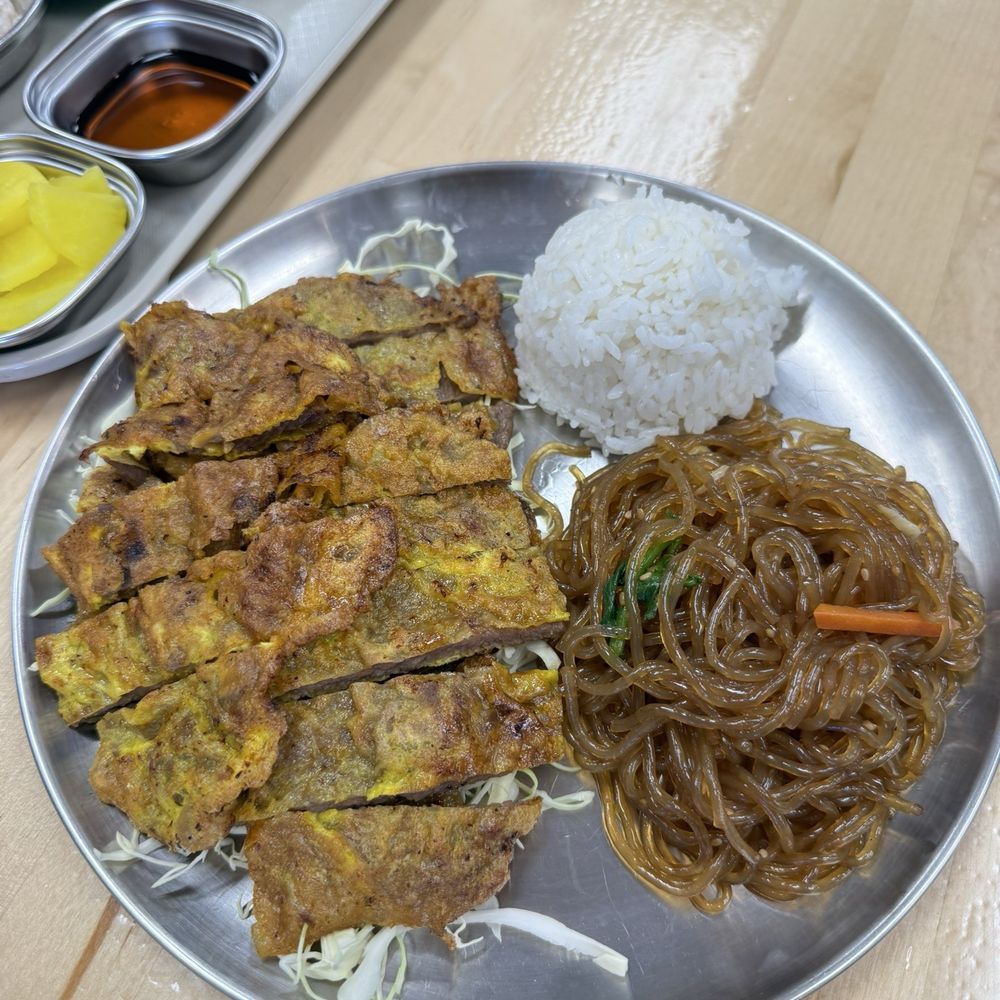 Spoon Bunsik - Meat Jeon Plate - Korean Near Me - Ewa Beach, Hawaii Spoon Bunsik - Meat Jeon Plate - Korean Near Me - Ewa Beach, Hawaii