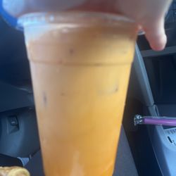 Ak's Donuts - Thai tea