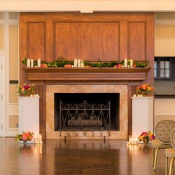 Country Club of Fairfax - The ballroom's stunning mantle