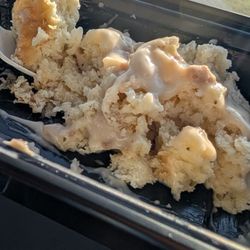 Moose's Market - What's left of my delicious biscuits and gravy!