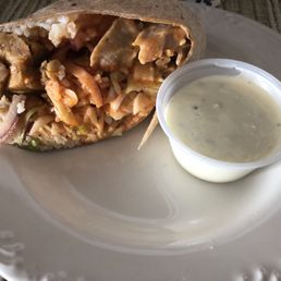 1/2 Buffalo Cabbage Blue Wrap