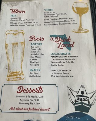 Menu photo 7 Nick's Boathouse Pensacola, FL Menu photo 7 Nick's Boathouse Pensacola, FL