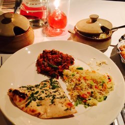 Lal Quila - Went there twice in two days ! Coriander Naan, Dhal thadka and Veggie fried rice!!