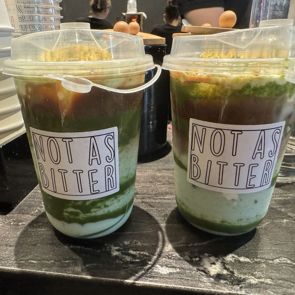 Not As Bitter - Double pistachio latte - Coffee & Tea Near Me - New York, New York
