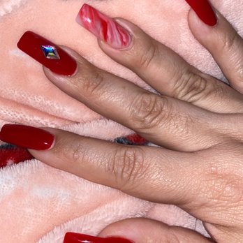 Lovely Nails - Nancy showed out again V-Day Ready - Nail Salons Near Me - Irving, Texas Lovely Nails - Nancy showed out again V-Day Ready - Nail Salons Near Me - Irving, Texas