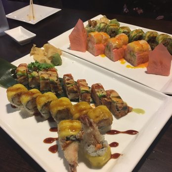 Atami Japan - Hawaii, Manhattan, King Dragon and New American Dream roll. All super delicious. - Sushi Bars Near Me - Irwin, Pennsylvania