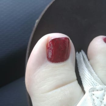 Solar Nails and Facial - horrible paint and nail trim job on my toes. - Nail Salons Near Me - Richmond, Texas Solar Nails and Facial - horrible paint and nail trim job on my toes. - Nail Salons Near Me - Richmond, Texas