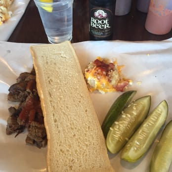 Rib Shack Barbecue - Burt-Ends, Smashed potatoes, and a pickle. - Barbeque Near Me - Eagle, Idaho Rib Shack Barbecue - Burt-Ends, Smashed potatoes, and a pickle. - Barbeque Near Me - Eagle, Idaho