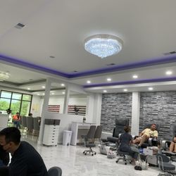 Soho Nails & Spa - View from pedicure chair