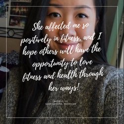 Jen Cui Health - Meet Katie! Another awesome client whose worked with Jen for personal training