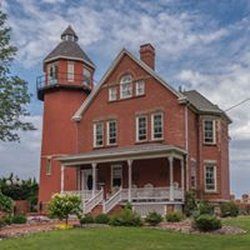 Braddock Point Lighthouse - An historical lighthouse perched on the shores of Lake Ontario that you can stay at! It is still lit by the US Coast Guard-very rare