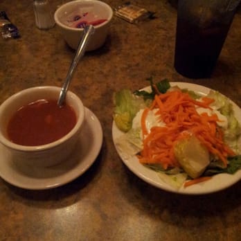 Vince's Spaghetti - Soup and salad part of the dinner special. - Italian Near Me - Rancho Cucamonga, California Vince's Spaghetti - Soup and salad part of the dinner special. - Italian Near Me - Rancho Cucamonga, California