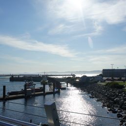 biking along the coast