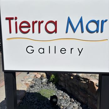 Tierra Mar Gallery - Sign - Art Galleries Near Me - Santa Fe, New Mexico