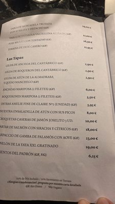 Menu photo 3 Solomillo Barcelona, B