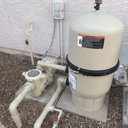 Pool pump and filter