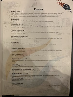 Menu photo 1 Pasha's Restaurant Newtown, NSW