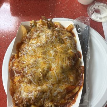 Morenci Lanes - Wildcat fries - green chili underneath - Bowling Near Me - Morenci, Arizona