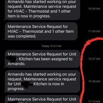 Rancho Santa Fe Apartment Homes - This is the photo of Armando's spectacular response times for the request I placed this morning! - Apartments Near Me - Tustin, California Rancho Santa Fe Apartment Homes - This is the photo of Armando's spectacular response times for the request I placed this morning! - Apartments Near Me - Tustin, California