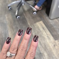 Fancy Nails - Dip nails.
