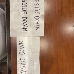 The word, what I wanted and what I got on the hat  Just showing example not the actual