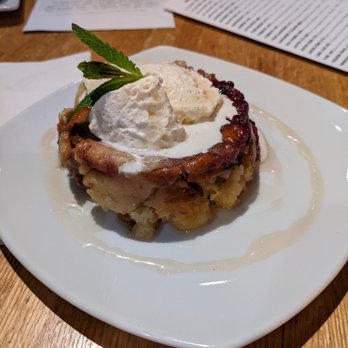 The Tip Tap Room - bread pudding with berries. this was delightful. rich but so worth it. - New American Near Me - Boston, Massachusetts