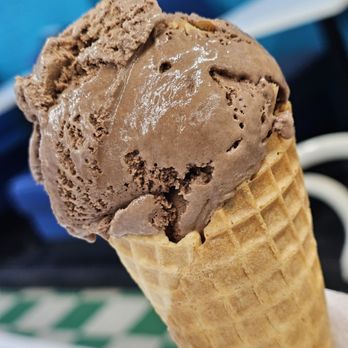 Salem Ice Cream Parlor - The Peanut Butter Cup Ice Cream in a Waffle Cone. - Ice Cream & Frozen Yogurt Near Me - Salem, Virginia Salem Ice Cream Parlor - The Peanut Butter Cup Ice Cream in a Waffle Cone. - Ice Cream & Frozen Yogurt Near Me - Salem, Virginia
