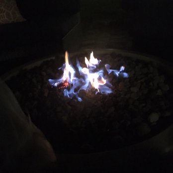 Olea Hotel - My attempt at a picture of the fire pit :) - Hotels Near Me - Glen Ellen, California