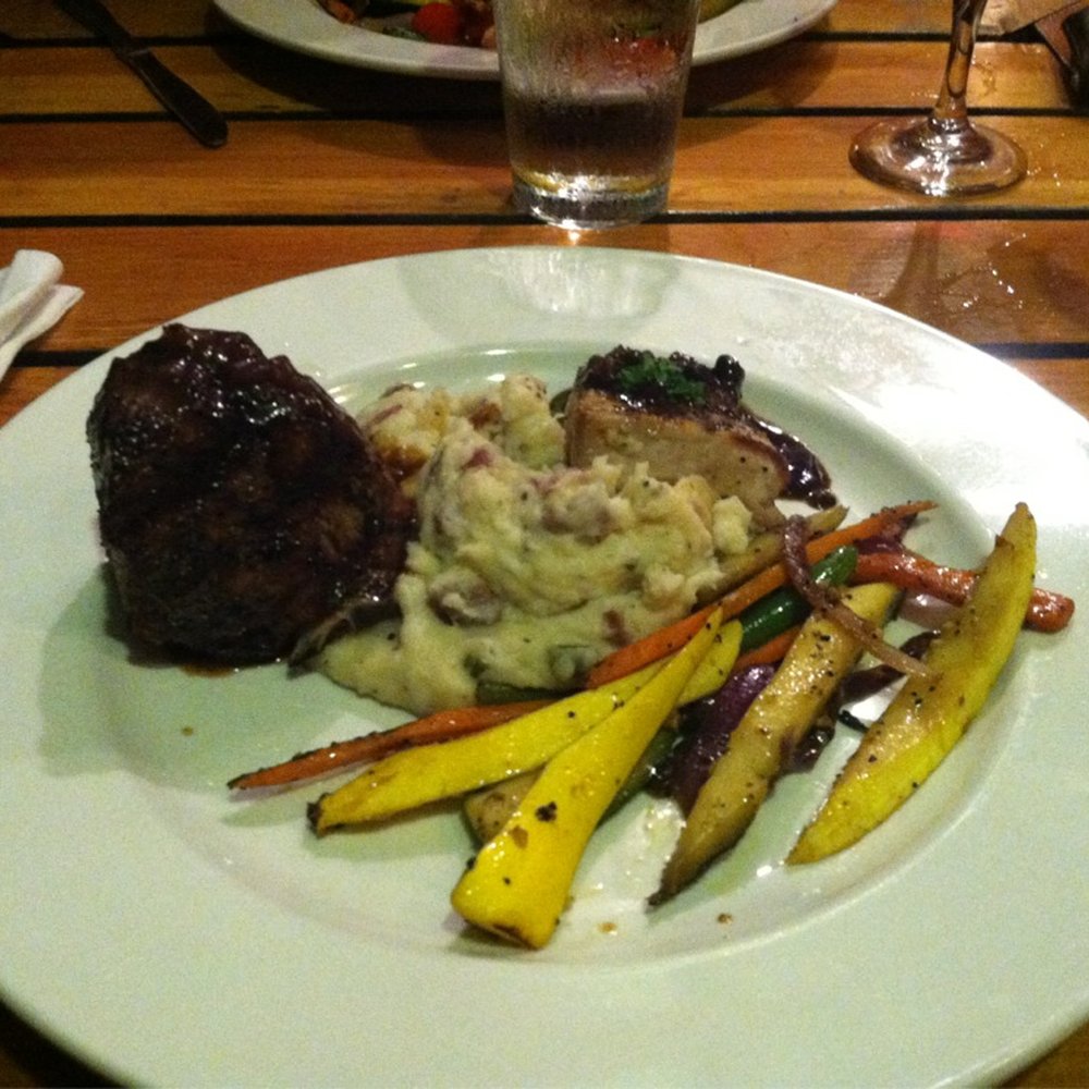 Ports Cafe - Lamb and swordfish with rosemary mashed potatoes - New American Near Me - Geneva, New York Ports Cafe - Lamb and swordfish with rosemary mashed potatoes - New American Near Me - Geneva, New York