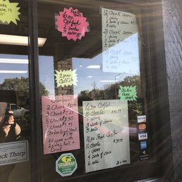 If you didn't see the menu board at the drive through entrance, this is a reminder of the most common specials. If you didn't see the menu board at the drive through entrance, this is a reminder of the most common specials.
