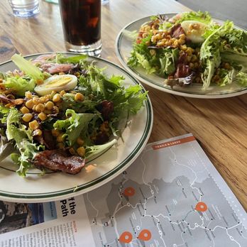 Julep - Southern summer salad. We said we would split the salad and they served it on 2 separate plates for us. Love this salad!!!! - Southern Near Me - Ellensburg, Washington