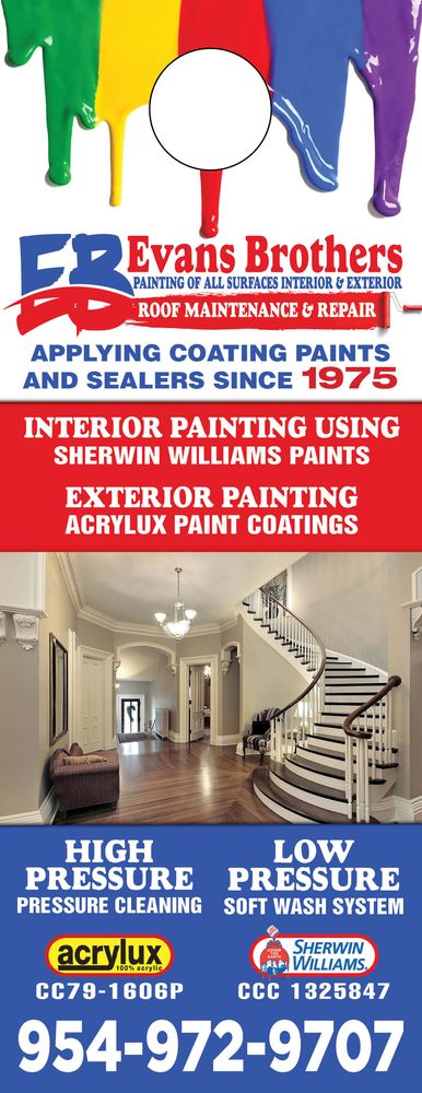 Slide of Evans Brothers Painting & Cleanings