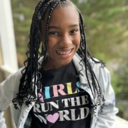 Knourish by E - Princess Boho Knotless braids with curls