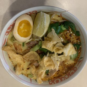 Noodle Boulevard - N6. Chicken Curry Ramen but with duck instead and level 4 spice! - Ramen Near Me - Cary, North Carolina Noodle Boulevard - N6. Chicken Curry Ramen but with duck instead and level 4 spice! - Ramen Near Me - Cary, North Carolina