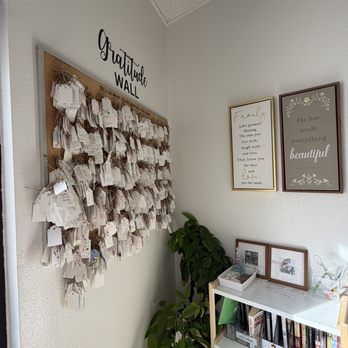 The Fin Coffee - Gratitude wall - Coffee & Tea Near Me - Murrieta, California The Fin Coffee - Gratitude wall - Coffee & Tea Near Me - Murrieta, California