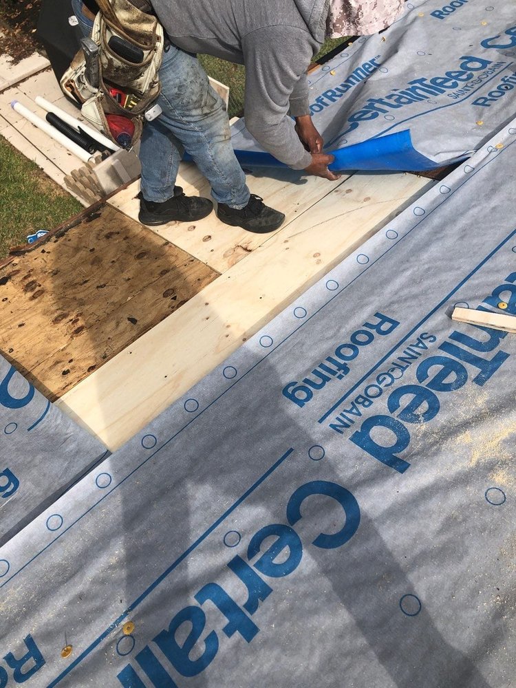 Slide of Covered Roofing