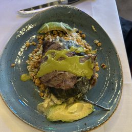 Poblano camarones! Cooked to perfection! Poblano camarones! Cooked to perfection!
