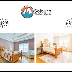 Choose paint colors carefully. Neutral paint with pops of color do best. Catering to all potential guests should win over personal style!