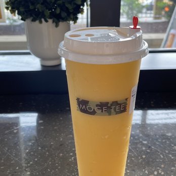 Moge Tee - Mango tea - Bubble Tea Near Me - College Park, Maryland