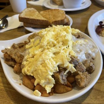 The Place - Chicken fried steak scramble - Breakfast & Brunch Near Me - Glendale, Arizona The Place - Chicken fried steak scramble - Breakfast & Brunch Near Me - Glendale, Arizona