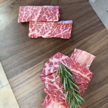 356 Korean BBQ & Bar - American Wagyu short rib (on bone) and 356 seasoned boneless short rib - Barbeque Near Me - Chula Vista, California 356 Korean BBQ & Bar - American Wagyu short rib (on bone) and 356 seasoned boneless short rib - Barbeque Near Me - Chula Vista, California