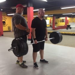 Hostyle Conditioning - William J. S. deadlifting 245 lbs with the direction of Curd Hos.