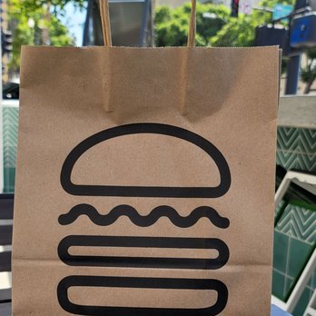 Shake Shack - Beautiful to go sack nicely prepared - Burgers Near Me - San Diego, California Shake Shack - Beautiful to go sack nicely prepared - Burgers Near Me - San Diego, California