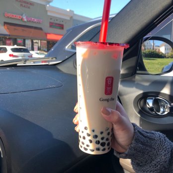 Gong Cha - Early grey milk tea - Bubble Tea Near Me - Plainsboro, New Jersey