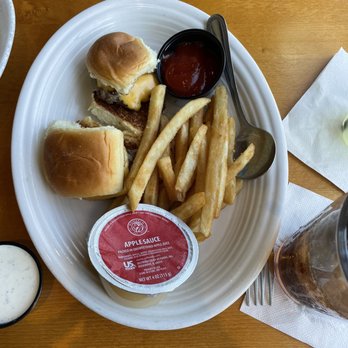 Mallards Southern Kitchen - Kids cheeseburger sliders - Cajun/Creole Near Me - Forest Lake, Minnesota Mallards Southern Kitchen - Kids cheeseburger sliders - Cajun/Creole Near Me - Forest Lake, Minnesota