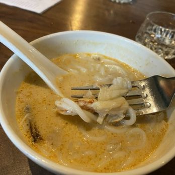 Damansara - Damansara Laksa Noodle Soup Bowl with crab - Malaysian Near Me - San Francisco, California