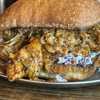 Perihelion Brewery - BBQ BBQ Pork Sandwich - Burgers Near Me - Seattle, Washington